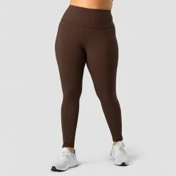 ICANIWILL Stride Tights, Dark Brown -butik med fitnessudstyr 13217 284R ICIW Stride Tights Dark Brown 03 feb23