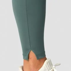 ICANIWILL Stride Tights, Dark Brown -butik med fitnessudstyr 13217 286R ICIW Stride Tights Sea Green 06 feb23