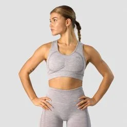 ICANIWILL Rush Seamless Sports Bra, Lavender Melange