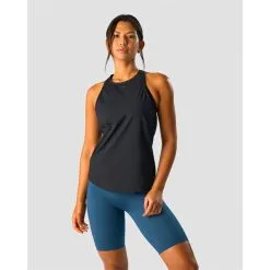 ICANIWILL Charge Tank Top Wmn, Black
