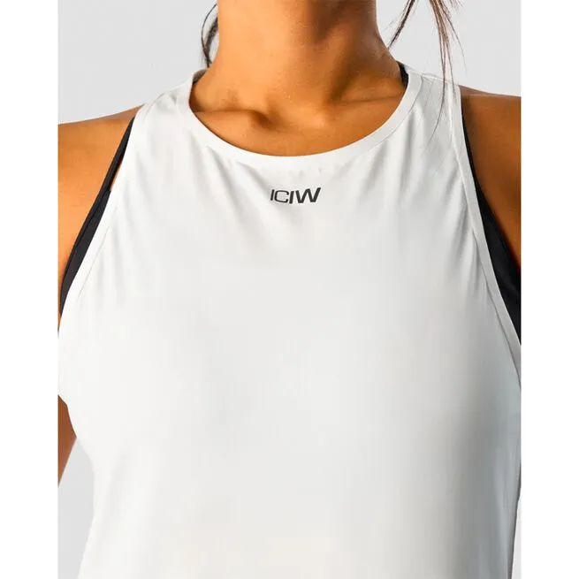 ICANIWILL Charge Tank Top Wmn, White 2 ICANIWILL Charge Tank Top Wmn, White - Billede 2