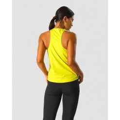 ICANIWILL Charge Tank Top Wmn, Acid Yellow -butik med fitnessudstyr 13257 293R ICANIWILL Charge Tank Top Wmn Acid Yellow 03 april23
