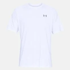 Under Armour UA Tech 2.0 SS Tee, Black -butik med fitnessudstyr 1326413 100R Under Armour Tech SS Tee White 04 0620