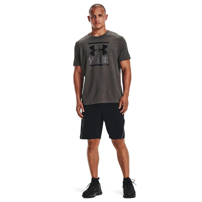 Under Armour UA GL Foundation SS T-shirt, Charcoal Medium Heat 1 Under Armour UA GL Foundation SS T-shirt, Charcoal Medium Heat
