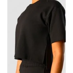 ICANIWILL Revive Heavy Cropped T-Shirt Wmn, Black -butik med fitnessudstyr 13273 001R ICANIWILL Revive Heavy Cropped T Shirt Wmn Black 04 maj23