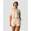 ICANIWILL Revive Heavy Cropped T-Shirt Wmn, Beige
