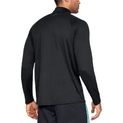 Under Armour UA Tech 2.0 1/2 Zip, Black -butik med fitnessudstyr 1328495 001R Under Armour UA Tech 2 0 1 2 Zip Black 02 0820