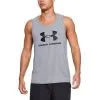 Under Armour UA Sportstyle Logo Tank, Steel