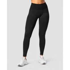 ICANIWILL Signature Seamless Tights, Black -butik med fitnessudstyr 13296 001R ICANIWILL Signature Seamless Tights Black 01 maj23 1