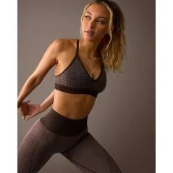 ICANIWILL Signature Seamless Tights, Black -butik med fitnessudstyr 13296 284R ICANIWILL Signature Seamless Tights Dark Brown 05 maj23 1