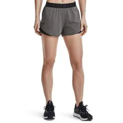 Under Armour Play Up Shorts 3.0, Carbon Heather -butik med fitnessudstyr 1344552 090R Under Armour Play Up Shorts CarbonHeather 0123 2