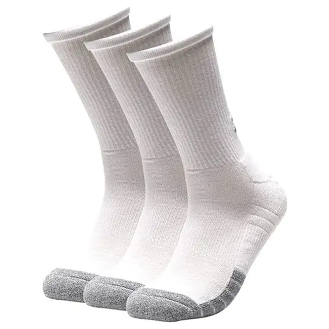 Under Armour UA Heatgear Crew 3-pack Socks, Black 5 Under Armour UA Heatgear Crew 3-pack Socks, Black - Billede 5