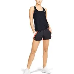 Under Armour UA Knockout Tank, Black -butik med fitnessudstyr 1351596 001R Under Armour Knockout Tank Black 03 0121