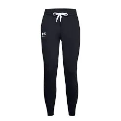 Under Armour Rival Fleece Joggers, Black -butik med fitnessudstyr 1356416 001R Under Armour Rival Fleece Joggers Black 05 0121