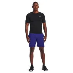 Under Armour UA HG Armour Comp SS, Black -butik med fitnessudstyr 1361518 001R Under Armour HG Armour Comp SS Black 04 0121 1