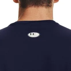 Under Armour UA HG Armour Fitted SS, Midnight Navy -butik med fitnessudstyr 1361683 410R UnderArmour UA HG Armour Fitted SS Midnight Navy 01233
