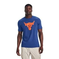 UA Project Rock Brahma Bull SS, Blue Mirage