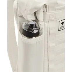 UA Project Rock Box Duffle Backpack, Black/Pitch Gray -butik med fitnessudstyr 1364189 130.MASTER UA Project Rock Box Duffel Backpack Ivory 06 jan23