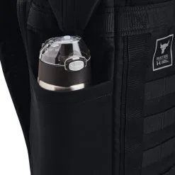 UA Project Rock Box Duffle Backpack, Black/Pitch Gray -butik med fitnessudstyr 1364189 UA Project Rock BoxDuffleBackpack Black PitchGray 7