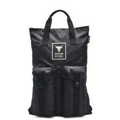 UA Project Rock Gym Sack, Black