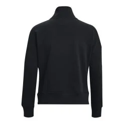 Under Armour Rival Fleece Half Zip, Black -butik med fitnessudstyr 1373030 001 HB