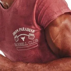 UA Project Rock Show Your Gym SS, Deco Rose/Summit White -butik med fitnessudstyr 1373576 600R Project Rock UA Project Rock Show Your Gym SS Deco Rose Summit White 05 0922