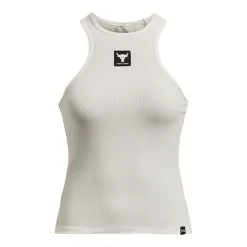 Project Rock Rib Tank Ivory -butik med fitnessudstyr 1373587 130R ProjectRock RibTankIvory 0123 2