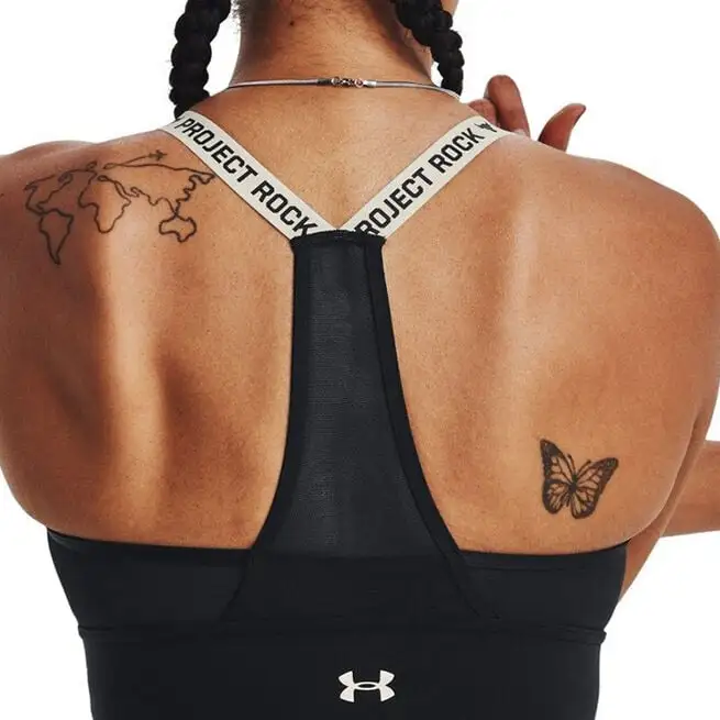 Project Rock Infinity Mid Bra Black 7 Project Rock Infinity Mid Bra Black - Billede 7