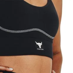 Project Rock Infinity Mid Bra Black 19 Project Rock Infinity Mid Bra Black -butik med fitnessudstyr 1373590 002R ProjectRock Infinity Mid Bra Black 0123 3