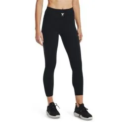 Project Rock Meridian Ankle Leggings Black -butik med fitnessudstyr 1373591 002R UA Project Rock Meridian Ankle Leggings Black 01 jan23 2