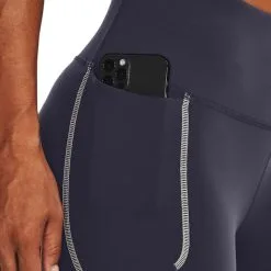 UA Project Rock Meridian Legging, Tempered Steel/Summit White -butik med fitnessudstyr 1373591 558R UA Project Rock Meridian Legging Tempered Steel Summit White 03 0922