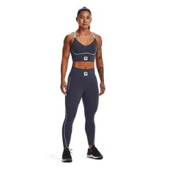 UA Project Rock Meridian Legging, Tempered Steel/Summit White -butik med fitnessudstyr 1373591 558R UA Project Rock Meridian Legging Tempered Steel Summit White 06 0922