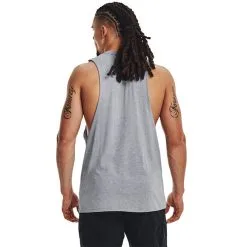 UA Project Rock Brahma Bull Tank Steel -butik med fitnessudstyr 1373787 035R UA Project Rock Brahma Bull Tank Steel 0123 2