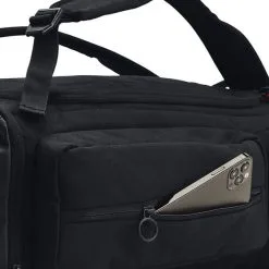 UA Project Rock Duffle Back Pack Black -butik med fitnessudstyr 1376459 001.MASTER UA ProjectRock Duffle Back Pack Black 0123 1