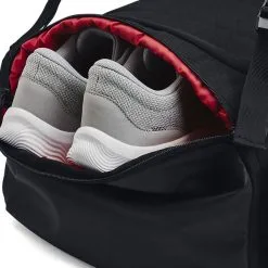 UA Project Rock Duffle Back Pack Black -butik med fitnessudstyr 1376459 001.MASTER UA ProjectRock Duffle Back Pack Black 0123 4