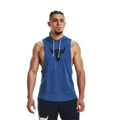 UA Project Rock BSR Bull SL HD, Blue Mirage -butik med fitnessudstyr 1376939 471R UA Project Rock BSR Bull SL HD Blue Mirage 01 jan23 1