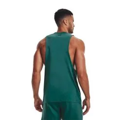 UA Project Rock State Of Mind Muscle Tank, Coastal Teal -butik med fitnessudstyr 1376941 722R UA Project Rock State of Mind Muscle Tank Coastal Teal 02 jan23