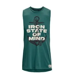 UA Project Rock State Of Mind Muscle Tank, Coastal Teal -butik med fitnessudstyr 1376941 722R UA Project Rock State of Mind Muscle Tank Coastal Teal 04 jan23