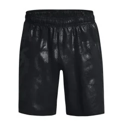 Under Armour UA Woven Emboss Short, Black -butik med fitnessudstyr 1377137 001R 5 0223