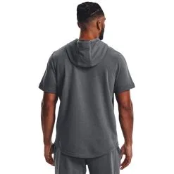 Project Rock Terry SS Hood, Pitch Gray -butik med fitnessudstyr 1377427 012R Project Rock TerrySSHood PitchGray mars23 3