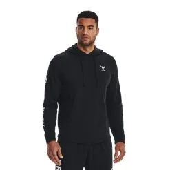 Project Rock Terry Hood, Ivory 26 Project Rock Terry Hood, Ivory -butik med fitnessudstyr 1377428 001R UA Project Rock Terry Hood Black 01 jan23 2