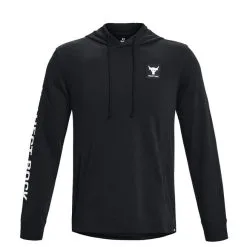 Project Rock Terry Hood, Black -butik med fitnessudstyr 1377428 001R UA Project Rock Terry Hood Black 05 jan23 1