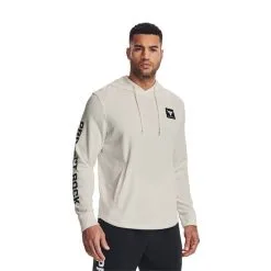 Project Rock Terry Hood, Black -butik med fitnessudstyr 1377428 130R UA Project Rock Terry Hood Ivory 01 jan23