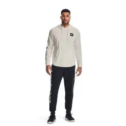 Project Rock Terry Hood, Black -butik med fitnessudstyr 1377428 130R UA Project Rock Terry Hood Ivory 03 jan23