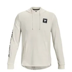 Project Rock Terry Hood, Ivory 24 Project Rock Terry Hood, Ivory -butik med fitnessudstyr 1377428 130R UA Project Rock Terry Hood Ivory 04 jan23 2