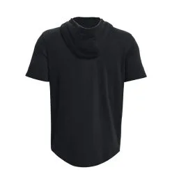 Project Rock Terry SS Hood Fam Black -butik med fitnessudstyr 1378019 001R UA Project Rock Terry SS Hood Fam Black 05 jan23 2