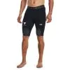 UA Project Rock Armour Print Legging Shorts Black