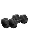 Iron Gym Fixed Hex Dumbbell, Pair