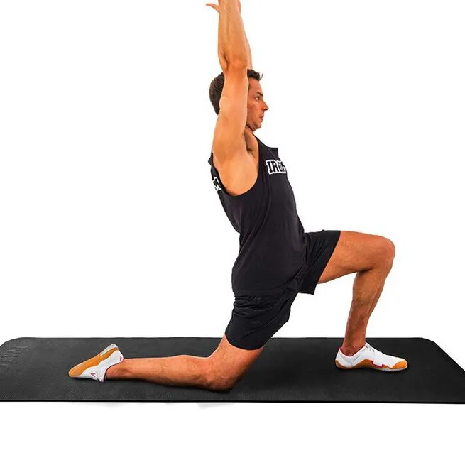 Iron Gym Exercise & Yoga Mat With Carry Strap, 4mm 3 Iron Gym Exercise & Yoga Mat With Carry Strap, 4mm - Billede 3