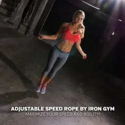 Iron Gym Adjustable Speed Rope -butik med fitnessudstyr 1506 58 iron gym adjustable speed rope 4
